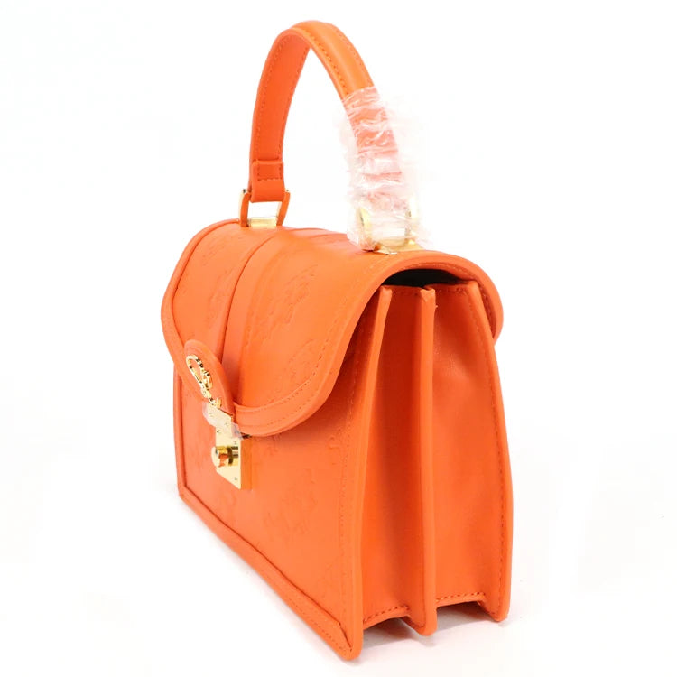 Leather Square Vintage Single Crossbody Bag Soft Durable Zipper Closure for Women