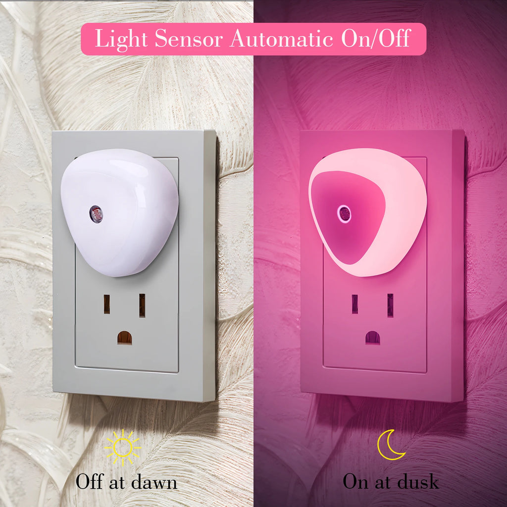Night Light for Kids 0.5W Dusk to Dawn Sensor Automatic on and Off for , Bedroom Etc