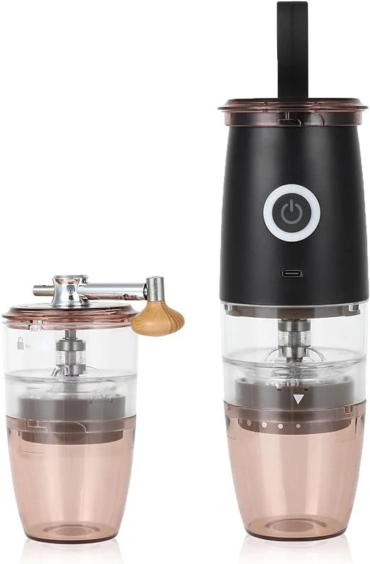 USB Rechargeable  Grinder Electric Portable Coffee Bean Grinder Grind Settings Espresso Drip