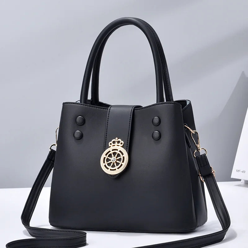 Women's Casual Tote/Handbag With Zipper Closure for Young Ladies