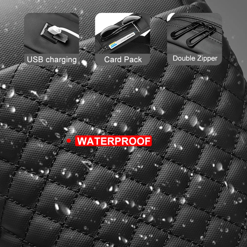 Sling Bag for Men Women Small Crossbody Backpack /Chest Bag for Travel Sport Running
