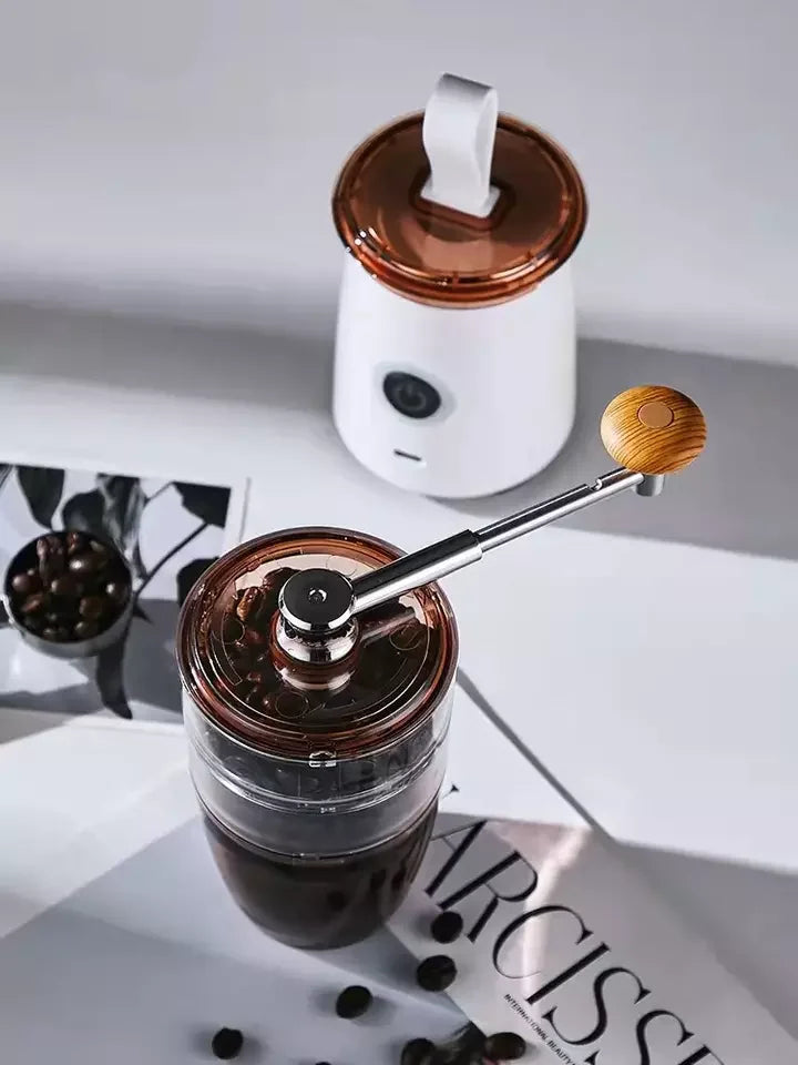 USB Rechargeable  Grinder Electric Portable Coffee Bean Grinder Grind Settings Espresso Drip