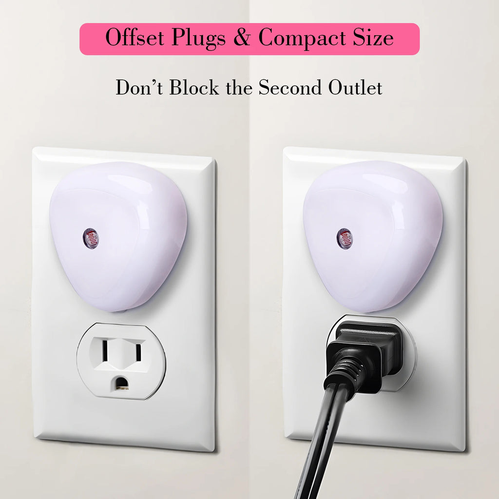 Night Light for Kids 0.5W Dusk to Dawn Sensor Automatic on and Off for , Bedroom Etc