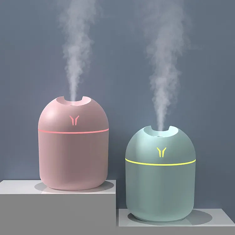 Portable Colorful Led Light Mini H2O Spray Mist Car USB Cool Air Humidifier for Bedrooms