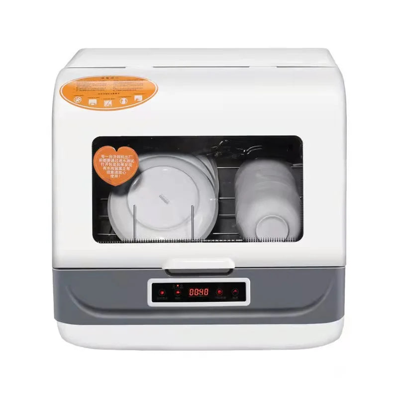 High Quality Mini Portable Dishwasher Automatic Electric Home Use Washing Machine with Free Installation Stainless Steel Housing