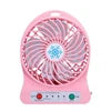 Wholesale Factory  Oem Electric Snow Fan Usb Charging Portable Hand Fan Mini Handheld Rechargeable Fan With Light