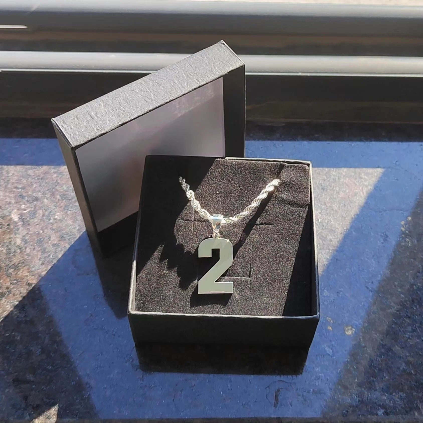 Lucky Number Sports Team Baseball Football Basketball Soccer Number Necklace