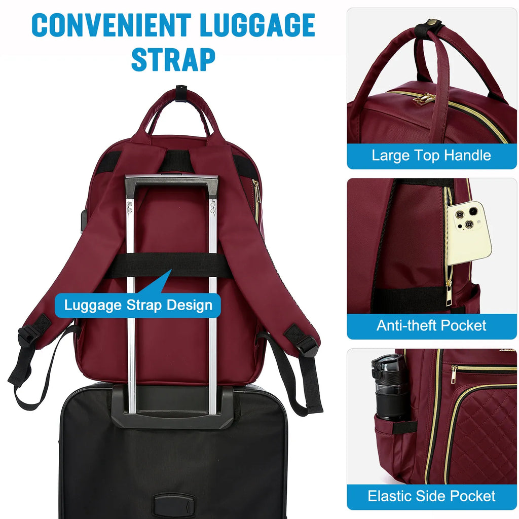 17 Inch Casual Travelling Backpack Bag Fashion Waterproof Large Laptop Backpack School Bags