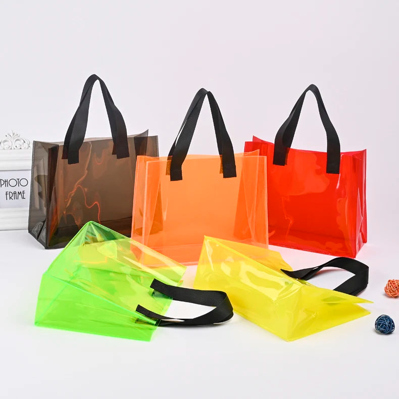 Luxury PVC Everyday Plastic Carry Bag