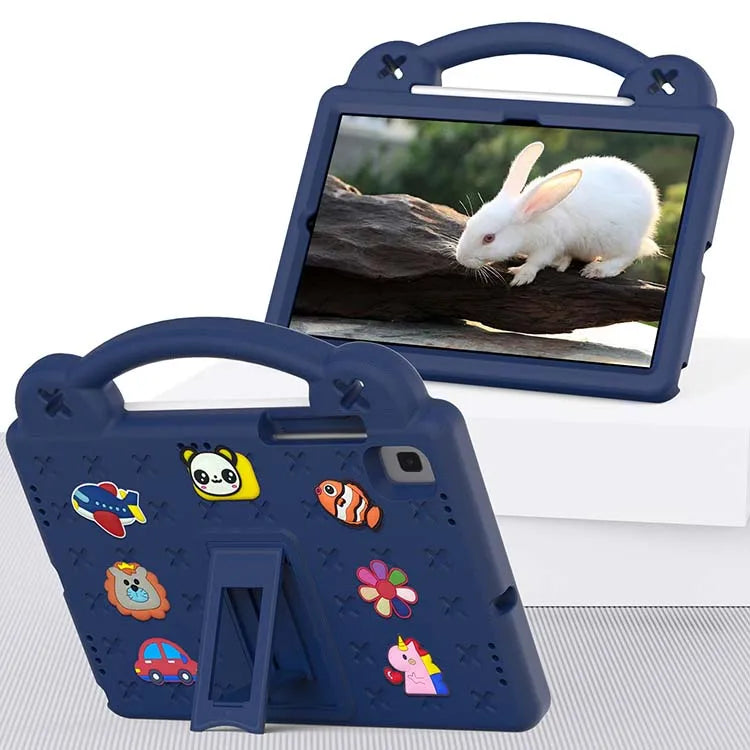 Case for iPad Mini 6 8.3 Inch  Kids  Foam Handle Folding Bracket Cartoon Shockproof Cover