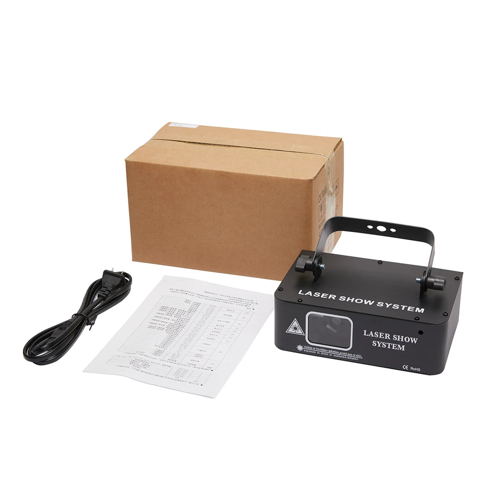 YSH DDP US Local Stocks RGB Club Light & Sound Activated Wedding Events Show DMX Lazer Projetor Laser for DJ Party Lighting