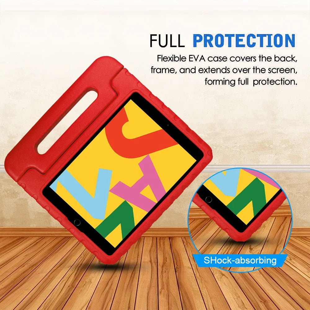 Boy /Girl Kids EVA Kid-Proof Rugged Shockproof Full Case for iPad Case Air 3 10.5 Tablet Covers Cases