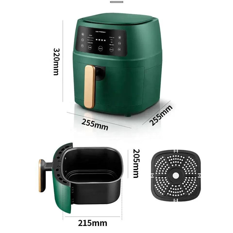 Multi-function Air Fryer Without Oil Touch Digital Control Presets Home-appliance Air Fryer