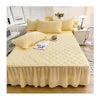 Hot Sales Summer Bedding Sets Double Bed Soft Latex Mat Princess Style Fitted Sheet Bed Skirts