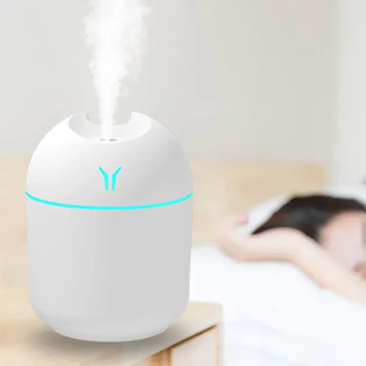 Portable Colorful Led Light Mini H2O Spray Mist Car USB Cool Air Humidifier for Bedrooms
