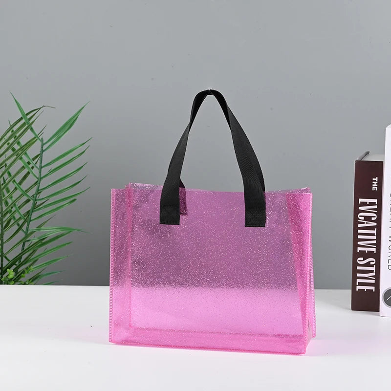 Luxury PVC Everyday Plastic Carry Bag