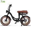 Wholesale  Electric City Road Mountain Hybrid Bicycle 1000 Watt 18.2Ah Fat Tire Step Through 2 Long Seat Electric Fat E Bike