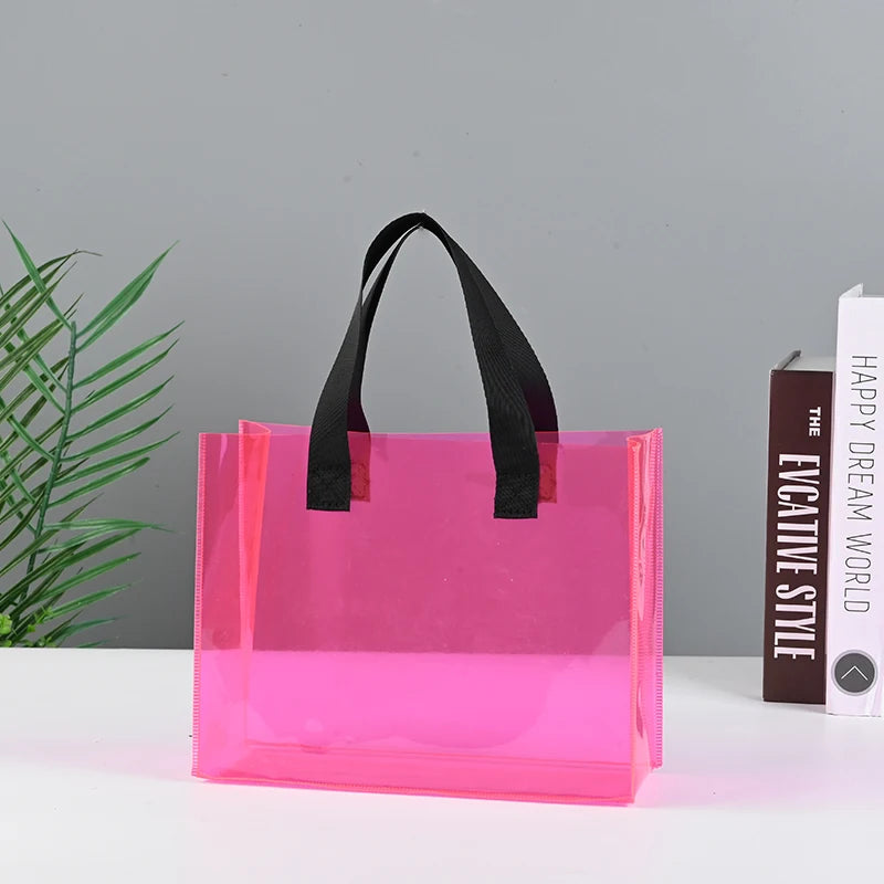 Luxury PVC Everyday Plastic Carry Bag