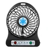 Electric Snow Fan USB Charging Portable Hand Fan/ Mini Handheld Rechargeable Fan With Light