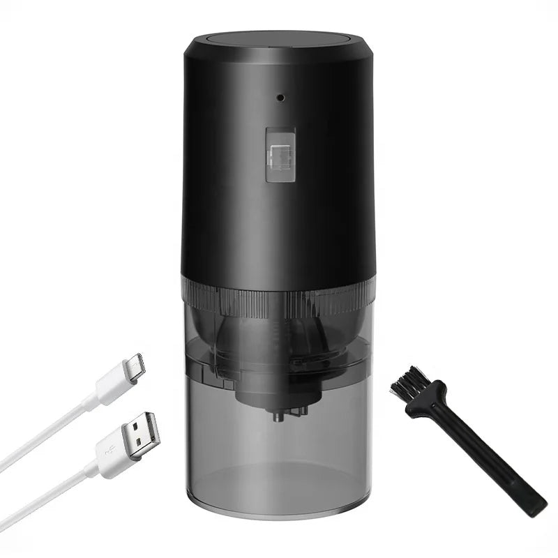 Grinder Coffee Mill, USB Rechargeable Portable Electric Coffee Bean Grinder