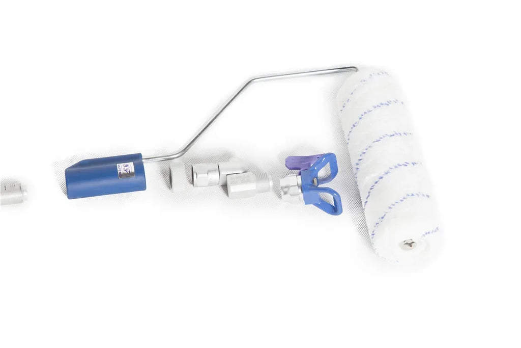 Brush Wall Tool Long Handle Self Suction Roller Brush Can Absorb for Rolling Wall