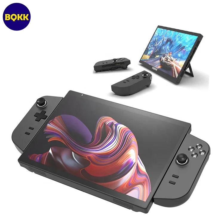 Gaming PC 10.5 Inch Touch Screen Intel N95 2.0MP Camera Mini Laptop Detachable Gamepad Portable Handheld Gaming PC