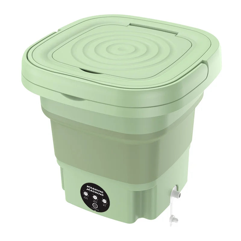 Portable Full Semi-automatic Washing Clothes Dehydration One Folding Washing Machine