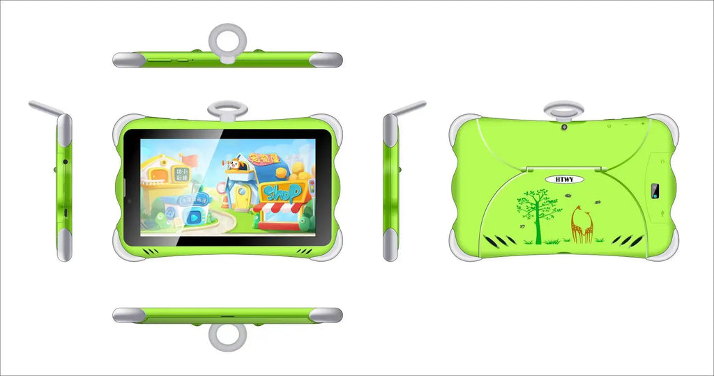 7inch Kids Tablet Pc Android 2SIM 7 Inch 12+256G Android Tablet PC 3G Call +WiFi Children's Toy + Android Tablet