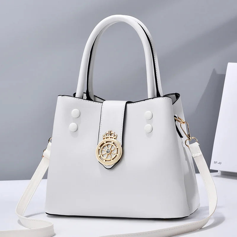 Women's Casual Tote/Handbag With Zipper Closure for Young Ladies