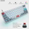 Skyloong 61 Keys Optical Wired Mechanical Keyboard Hot Swapping RGB Backlist for DIY Programing All Keys Function Via Driver