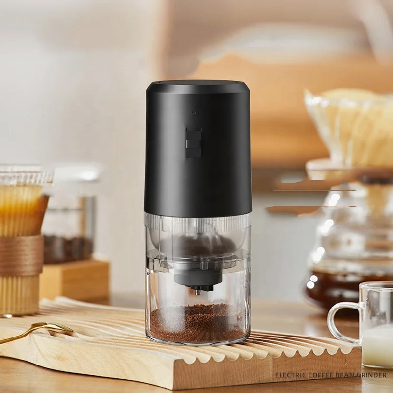 Grinder Coffee Mill, USB Rechargeable Portable Electric Coffee Bean Grinder