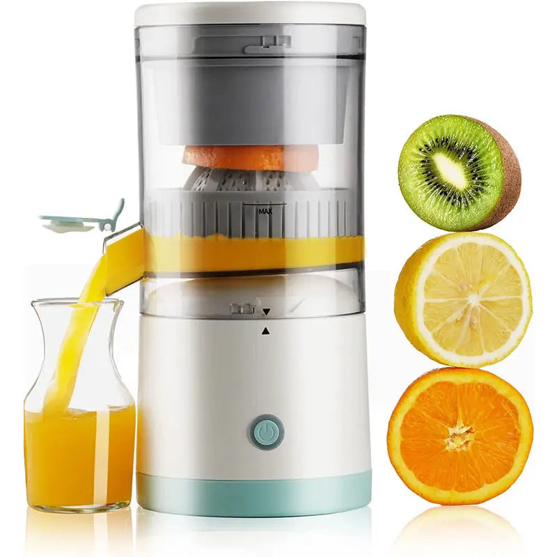 Portable Mini Electric Orange Squeezer Juicer Machine  Slow Blender