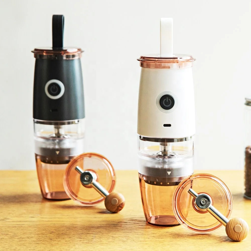 USB Rechargeable  Grinder Electric Portable Coffee Bean Grinder Grind Settings Espresso Drip