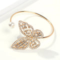 Diamond Bracelet Pearl Butterfly Luxury Romantic Bracelet for Women