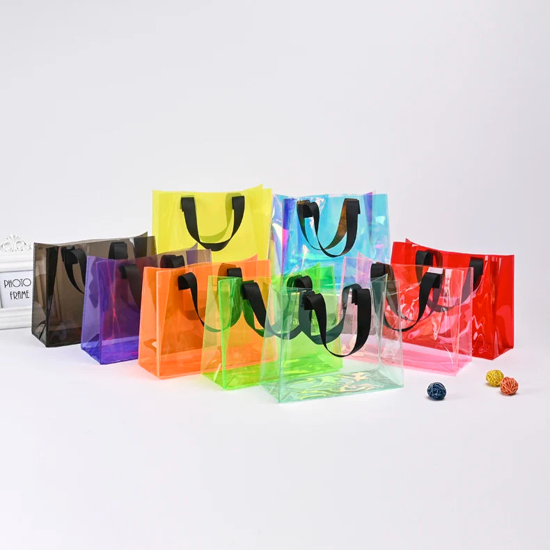Luxury PVC Everyday Plastic Carry Bag