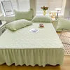 Hot Sales Summer Bedding Sets Double Bed Soft Latex Mat Princess Style Fitted Sheet Bed Skirts