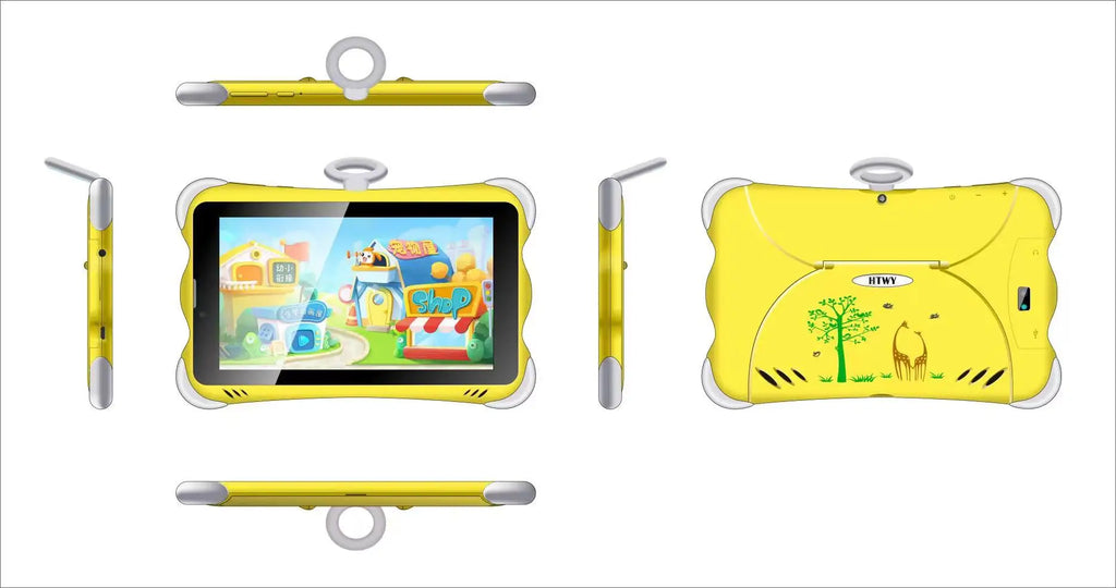 7inch Kids Tablet Pc Android 2SIM 7 Inch 12+256G Android Tablet PC 3G Call +WiFi Children's Toy + Android Tablet