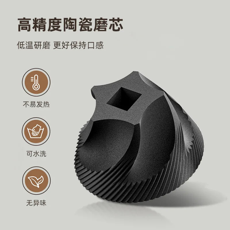 Grinder Coffee Mill, USB Rechargeable Portable Electric Coffee Bean Grinder