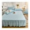 Hot Sales Summer Bedding Sets Double Bed Soft Latex Mat Princess Style Fitted Sheet Bed Skirts