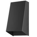 HMS Contemporary Matte Black Geometric Glass Wall Sconce Modern Steel Living Room Bathroom Home Hotel Recessed Custom