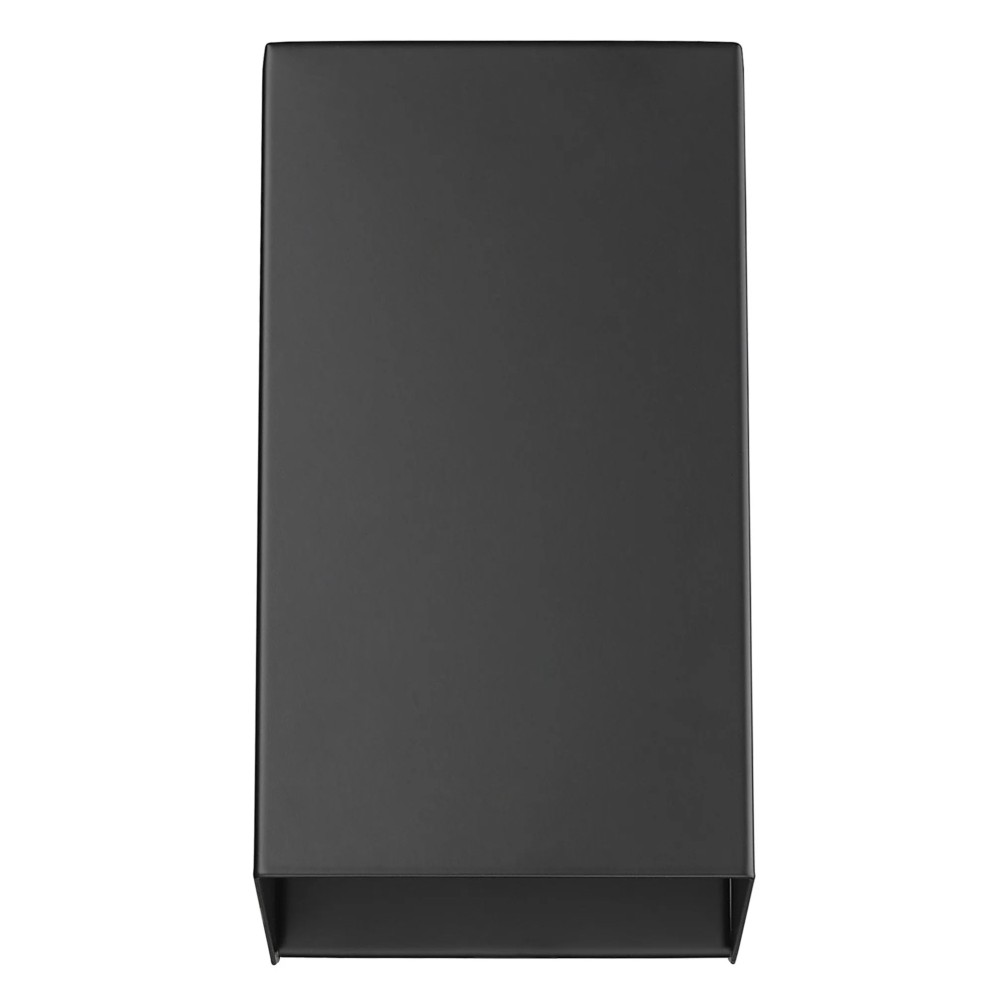 HMS Contemporary Matte Black Geometric Glass Wall Sconce Modern Steel Living Room Bathroom Home Hotel Recessed Custom