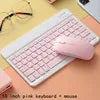 Wireless USB Keyboard and Mouse Combo Customizable Language for Tablet PC and Phone Split Style