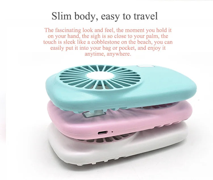 Wholesale Ultrathin Pocket Handheld Mini USB Rechargeable Camera Fan
