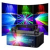 YSH DDP US Local Stocks RGB Club Light & Sound Activated Wedding Events Show DMX Lazer Projetor Laser for DJ Party Lighting