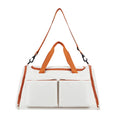 Large Capacity Lightweight Organizing Outdoor Travel Bag Custom logo Luxury White Waterproof Foldable Duffle Bag