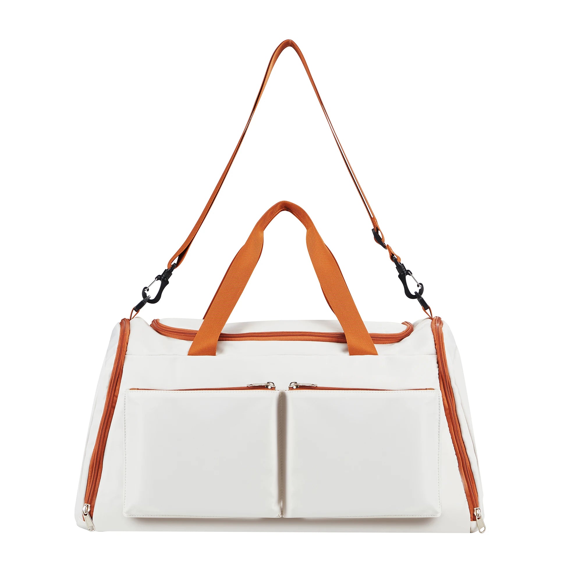 Large Capacity Lightweight Organizing Outdoor Travel Bag Custom logo Luxury White Waterproof Foldable Duffle Bag