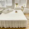 Hot Sales Summer Bedding Sets Double Bed Soft Latex Mat Princess Style Fitted Sheet Bed Skirts