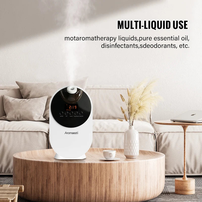Home Air Fragrance Aroma Diffuser for Bluetooth Speaker 500ml Capacity 1-Year Electric Essential Waterless
