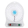 Electric Snow Fan USB Charging Portable Hand Fan/ Mini Handheld Rechargeable Fan With Light