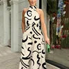 White Jumpsuit Women Sleeveless Plus Size Wide Leg Long Pants Jumpsuits for Women